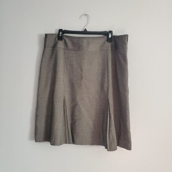 Geoffrey Beene Sport Stretch Gray Pleated Shirt 16 - Picture 1 of 5